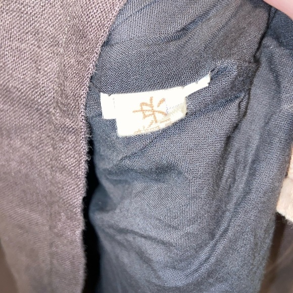 Women’s Asian brand 100%‎ Linen brown elastic waist maxi skirt size small - Picture 13 of 16